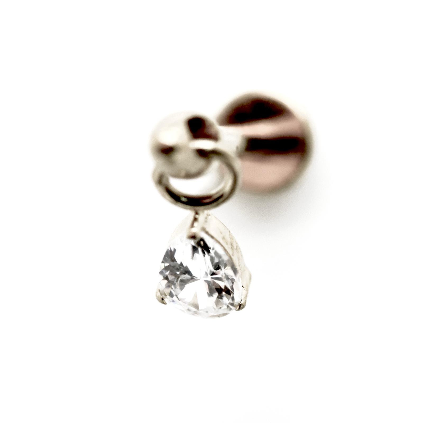 טיפה תלויה זירקון